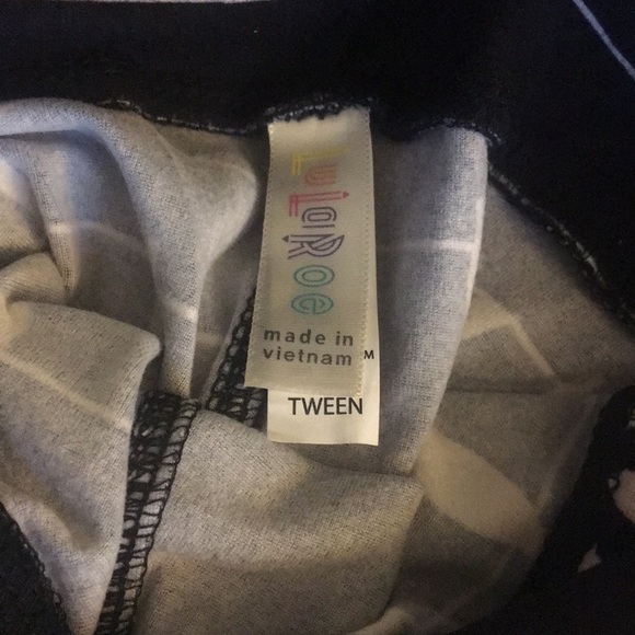 LuLaRoe Bird on a Wire Leggings - Picture 3 of 3